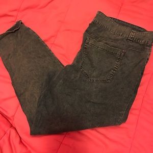 Forever 21 acid wash jeans